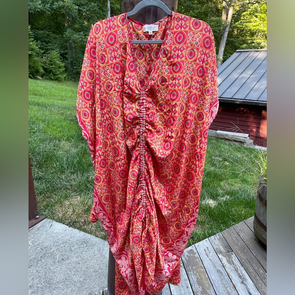 Kantha Bae Silk Butterfly Midi Muu